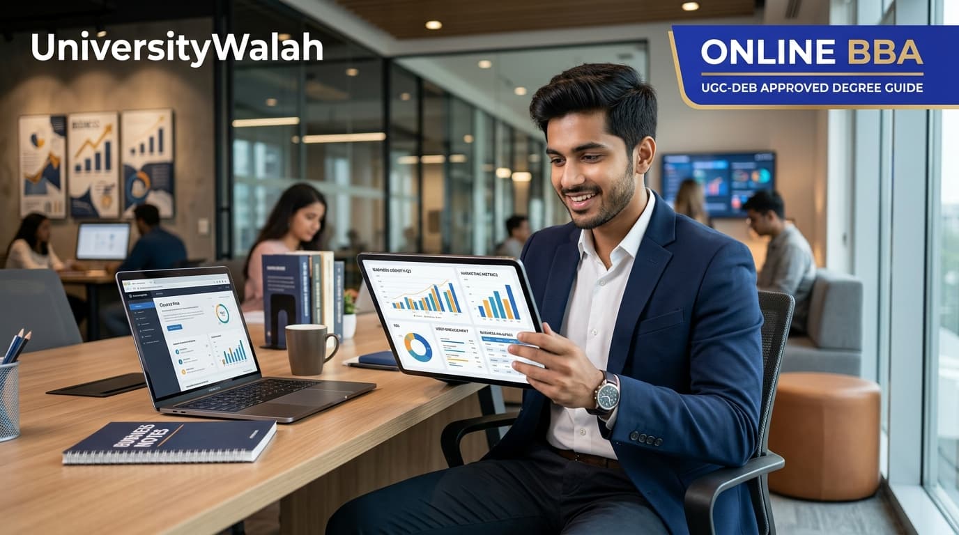 Online BBA Degree Guide 2026 - UniversityWalah