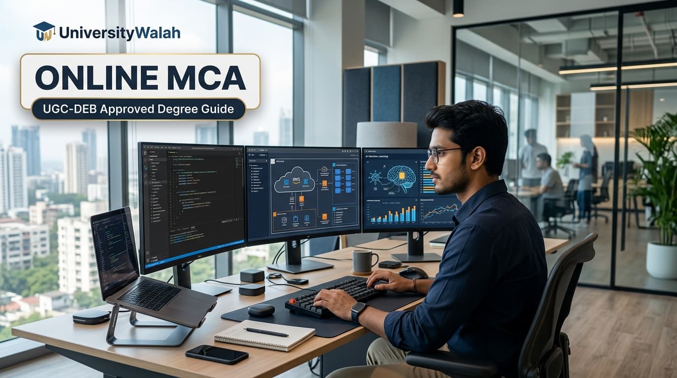 Online MCA Degree Guide 2026 - UniversityWalah